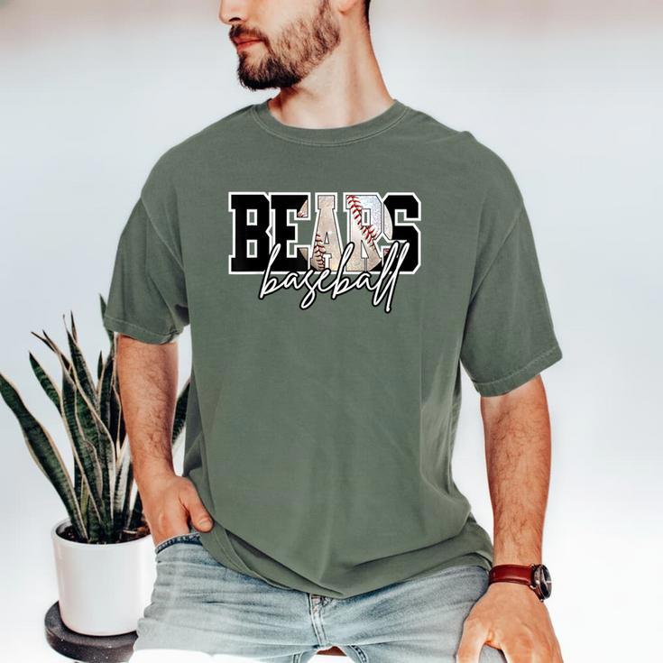 Bears Baseball Mom Game Day School Spirit Bear Pride Men's Comfort Colors T-Shirt