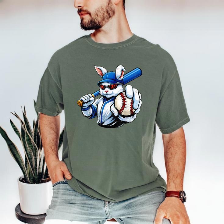 Cool Rabbit Baseball Easter Men Boy Toddler Kid Men's Comfort Colors T-Shirt