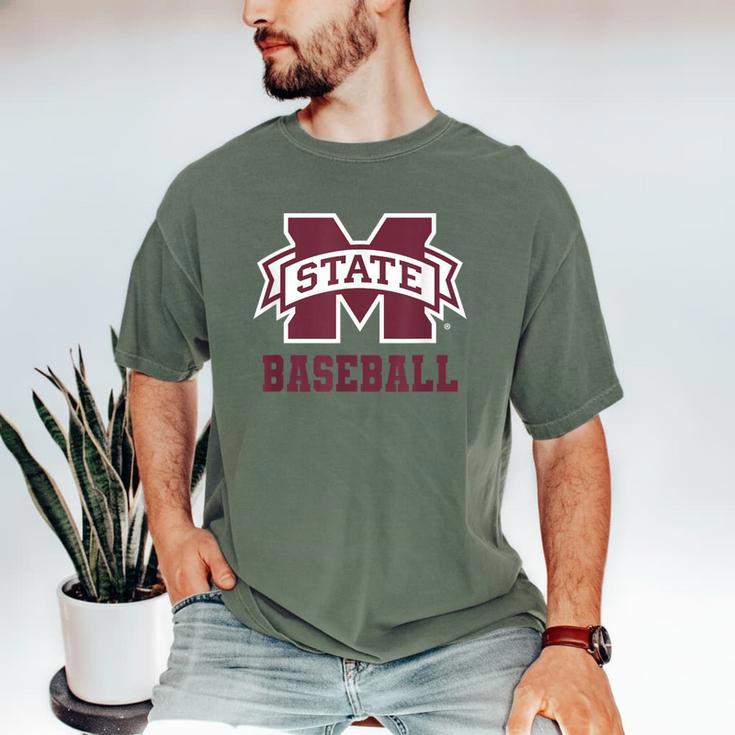 Mississippi State Baseball Bulldogs NCAA MS16 Men's Comfort Colors T-Shirt