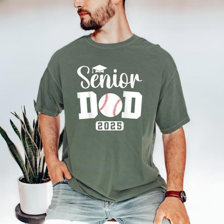Senior Baseball Dad Class Of 2025 Senior Dad Graduation 2025 Men's Comfort Colors T-Shirt