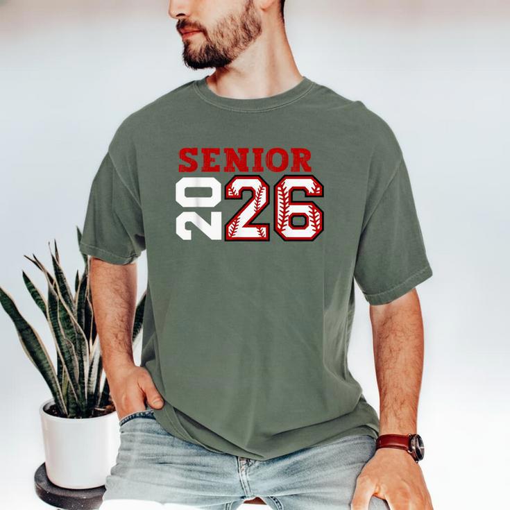 Senior Night Class Of 2026 Baseball Seniors Matching Team Men's Comfort Colors T-Shirt