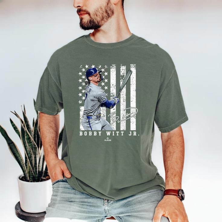 Show Your Pride Bobby WITT Jr Kansas City Baseball MLBPA Men's Comfort Colors T-Shirt