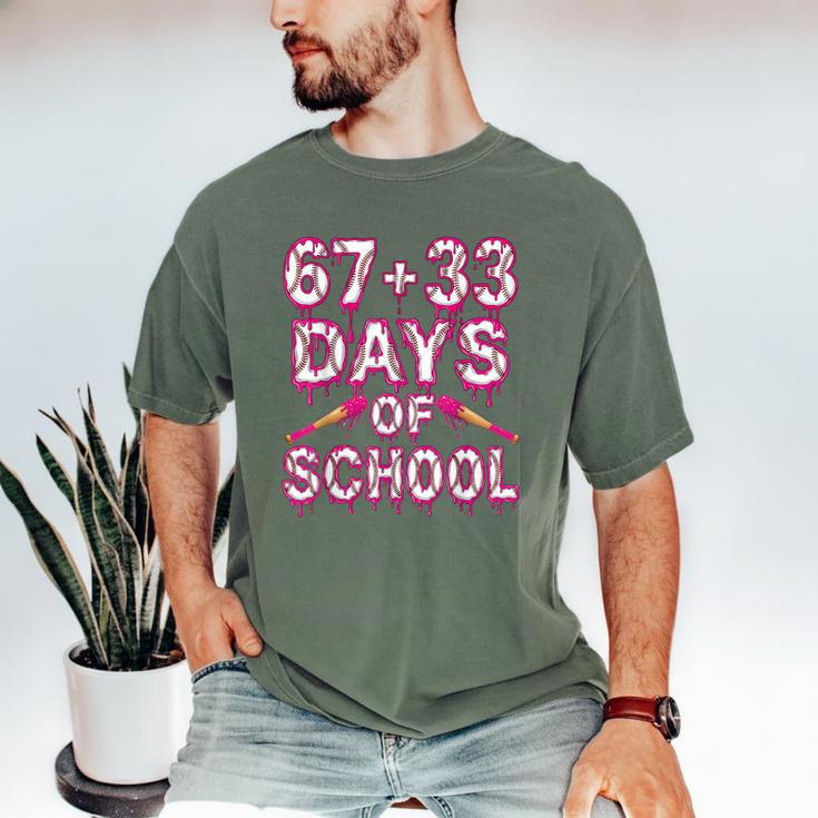 100 Days Of School Baseball Boys Six Seven Drip 100th Day Men's Comfort Colors T-Shirt 100 Days Of School Baseball Boys Six Seven Drip 100th Day Men's Comfort Colors T-Shirt