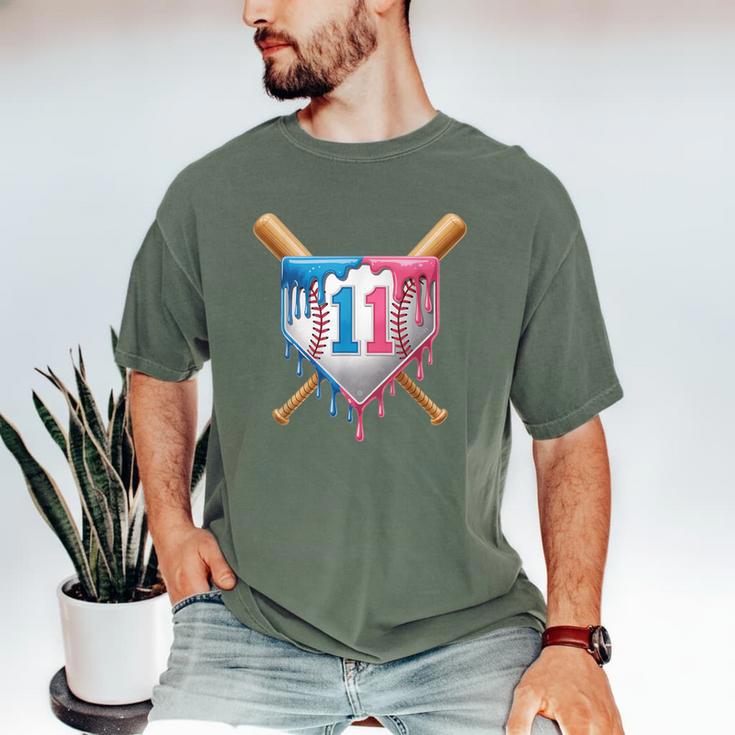 11th Birthday 11yr 2014 Baseball 11 Player 11th Birthday Men's Comfort Colors T-Shirt