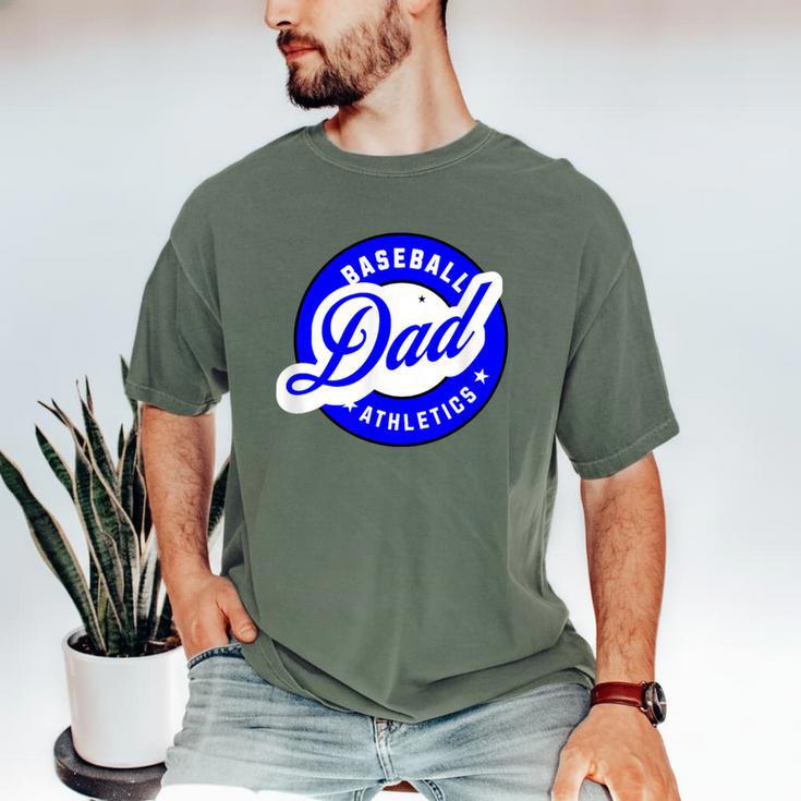 Baseball Dad Athletics For The Dad Who Loves Baseball Games Men's Comfort Colors T-Shirt Baseball Dad Athletics For The Dad Who Loves Baseball Games Men's Comfort Colors T-Shirt