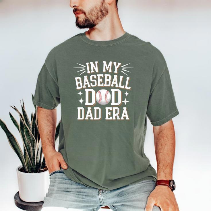 In My Baseball Dad ERA For Baseball Lovers Men's Comfort Colors T-Shirt