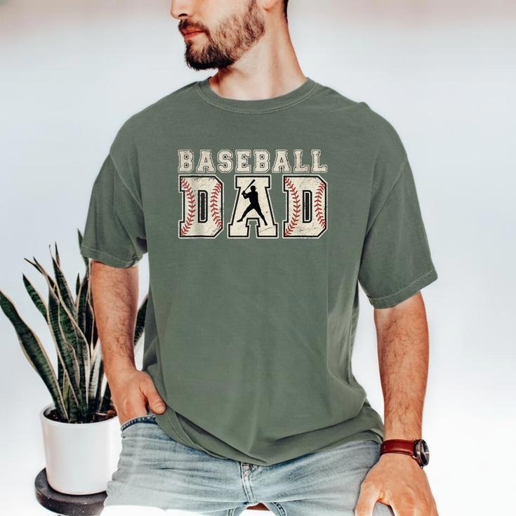 Baseball Dad Men's Comfort Colors T-Shirt Baseball Dad Men's Comfort Colors T-Shirt
