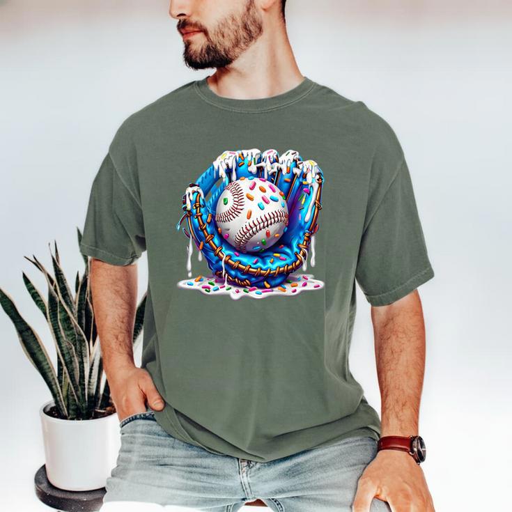 Baseball Drip For Boys Ice Cream Drip Youth Baseball Boys Men's Comfort Colors T-Shirt Baseball Drip For Boys Ice Cream Drip Youth Baseball Boys Men's Comfort Colors T-Shirt