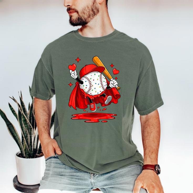 Baseball Drip Icecream Youth Boy Valentine Men's Comfort Colors T-Shirt Baseball Drip Icecream Youth Boy Valentine Men's Comfort Colors T-Shirt