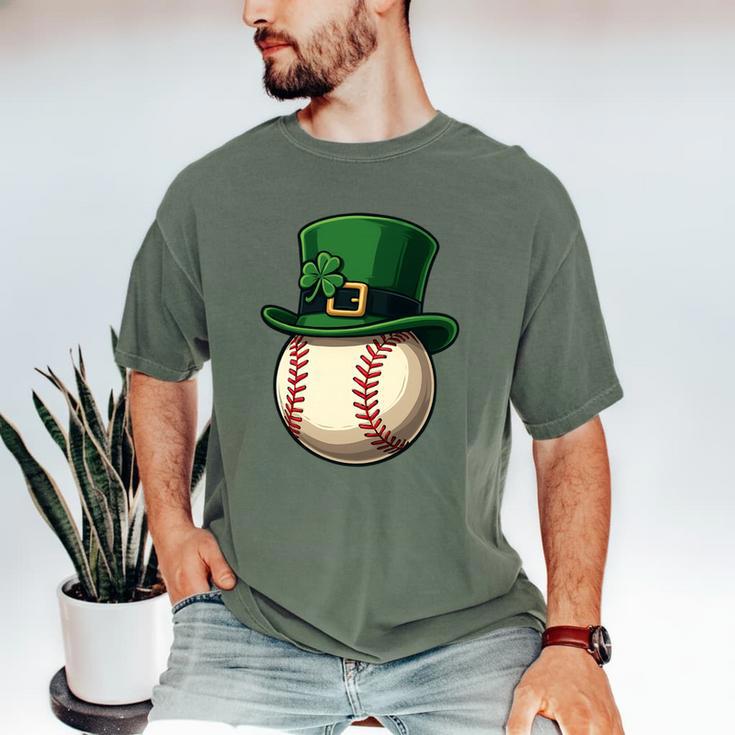 Baseball Leprechaun Hat Saint Patrick Retro Men's Comfort Colors T-Shirt