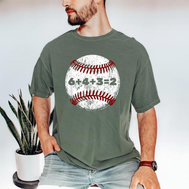 Baseball Red Stitches Sport Graphic 6432 Men's Comfort Colors T-Shirt Baseball Red Stitches Sport Graphic 6432 Men's Comfort Colors T-Shirt