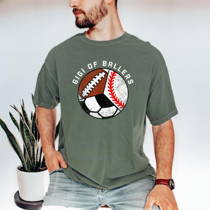 Gigi Of Ballers Baseball Soccer Football Gigi Men's Comfort Colors T-Shirt