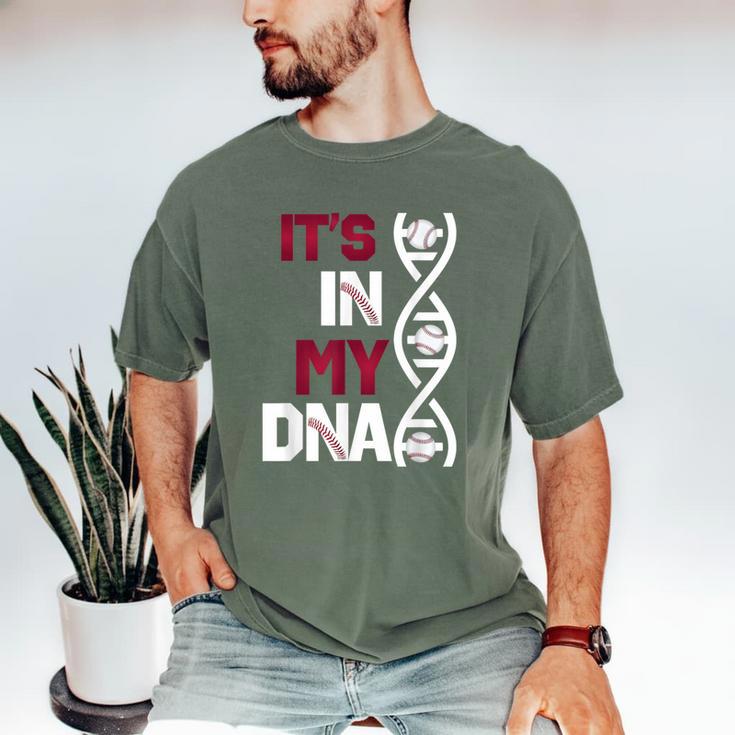 ITS In My DNA Baseball Sport Player Saying Men's Comfort Colors T-Shirt ITS In My DNA Baseball Sport Player Saying Men's Comfort Colors T-Shirt