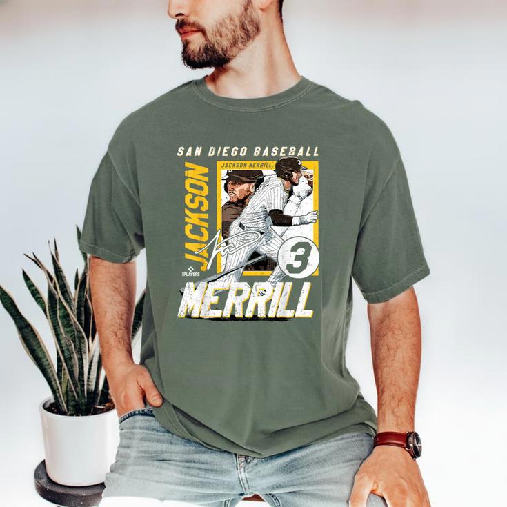 Jackson Merrill San Diego MLB Baseball Player MLBJME203M Men's Comfort Colors T-Shirt Jackson Merrill San Diego MLB Baseball Player MLBJME203M Men's Comfort Colors T-Shirt