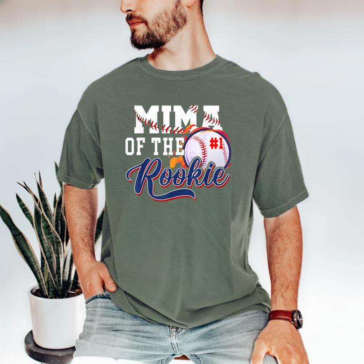 Mima Rookie Of Year 1st Birthday Baseball Theme Matching Men's Comfort Colors T-Shirt Mima Rookie Of Year 1st Birthday Baseball Theme Matching Men's Comfort Colors T-Shirt