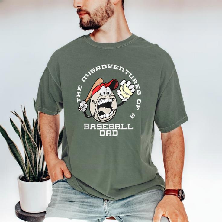 The Misadventures Of A Baseball Dad Men's Comfort Colors T-Shirt