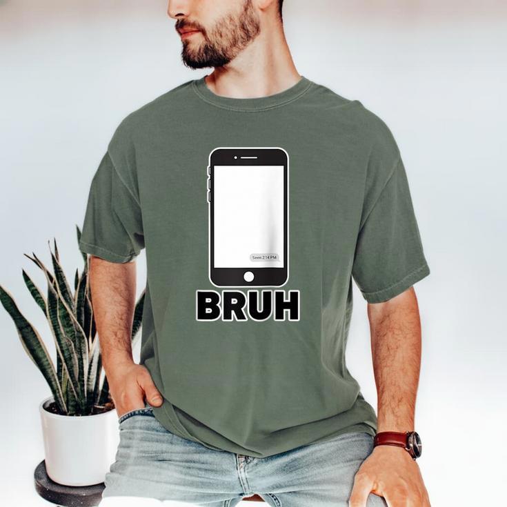 Texted First Bruh Seen Message Valentine's Day Humor Raglan Baseball Tee Men's Comfort Colors T-Shirt Texted First Bruh Seen Message Valentine's Day Humor Raglan Baseball Tee Men's Comfort Colors T-Shirt