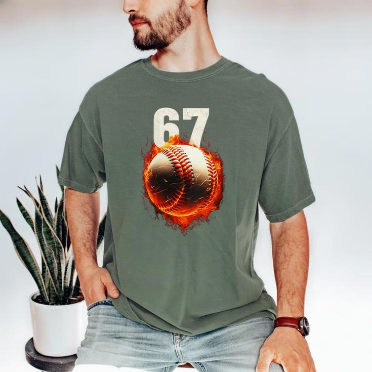 Women's 67 Baseball Boys Birthday Teens Six Seven Brainrot Men's Comfort Colors T-Shirt Women's 67 Baseball Boys Birthday Teens Six Seven Brainrot Men's Comfort Colors T-Shirt