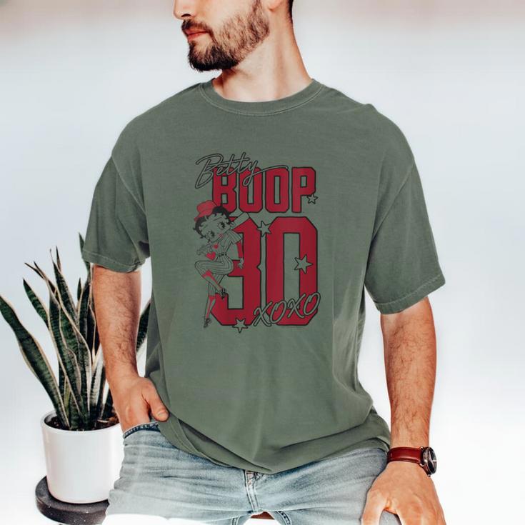 Betty Boop Baseball Logo Jersey With Stars Cute Cartoon Men's Comfort Colors T-Shirt