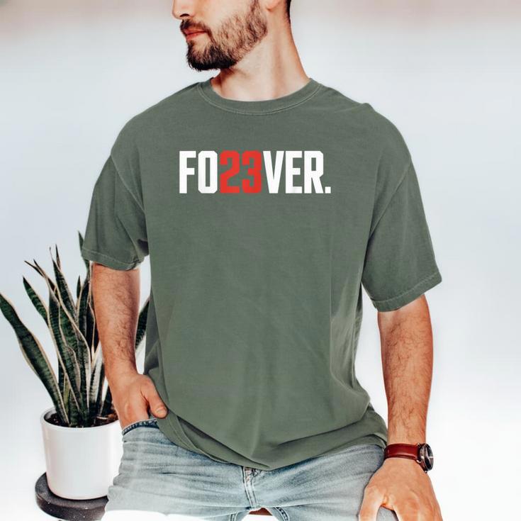 FO23VER Trendy Number 23 Baseball Team Sport For Women Men Men's Comfort Colors T-Shirt