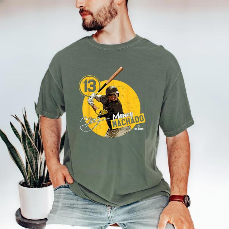 Manny Machado San Diego MLB Baseball Players MLBMAC4056 Men's Comfort Colors T-Shirt