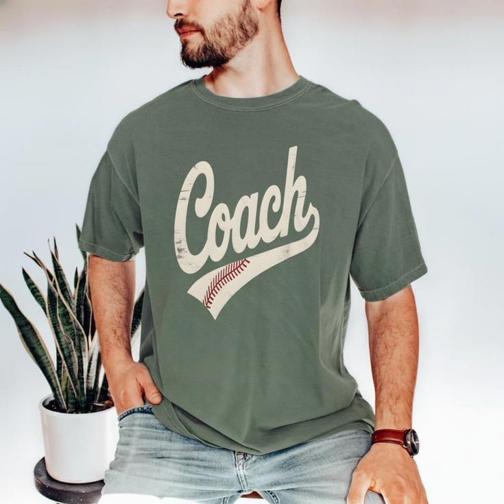 Vintage Baseball Coach Men's Comfort Colors T-Shirt