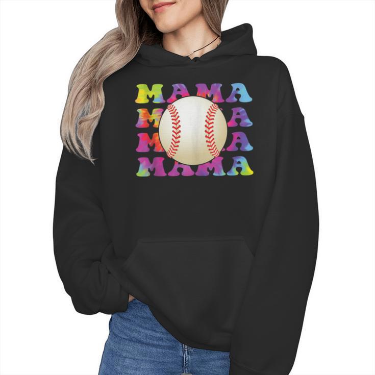 Baseball Mama Sport Women Proud Baseball Mom Wmen Hoodie