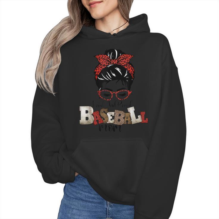 I Am Baseball Mom Wmen Hoodie