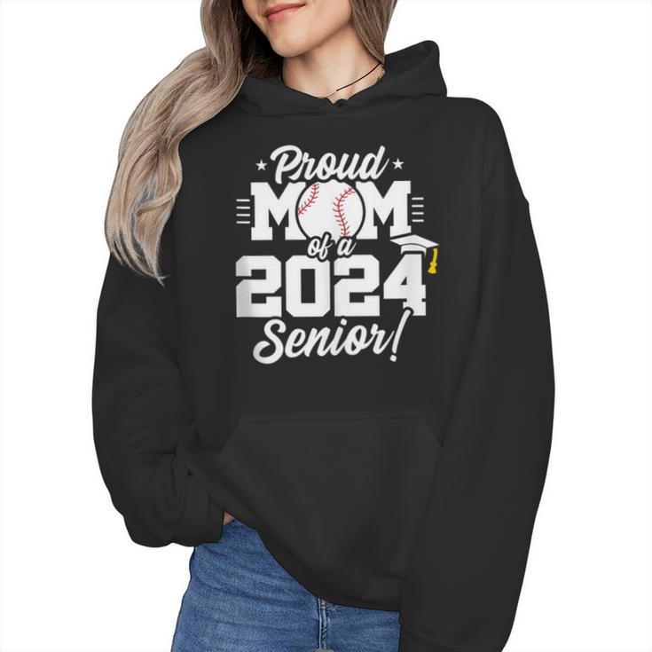 Class Of 2024 Senior Year Baseball Mom Senior 2024 Wmen Hoodie