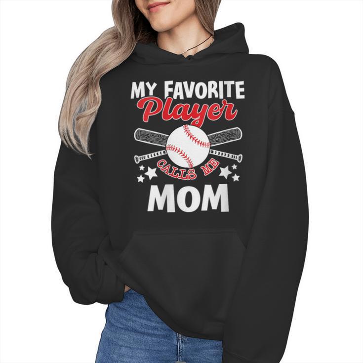 Mother's Day Baseball Mom Wmen Hoodie