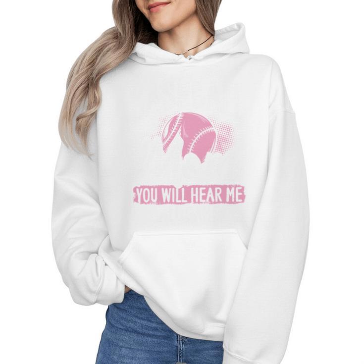 Baseball Mom Baseball Gloves Bat Baseball Player Wmen Hoodie