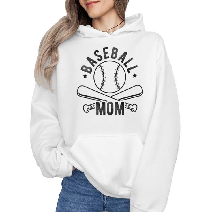 Baseball Mom Homerun Best Mom Sport Athlete Wmen Hoodie