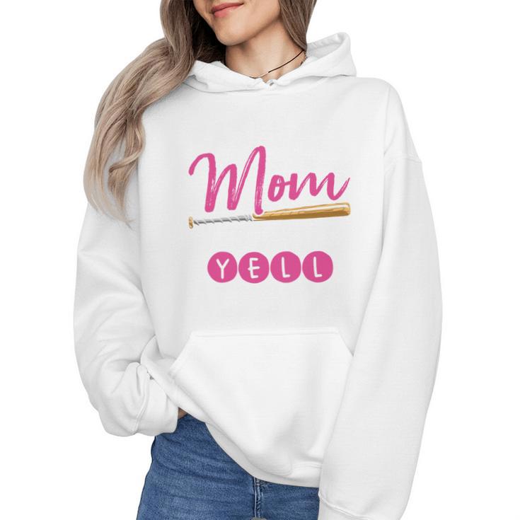 Baseball Mom Baseball Pitcher Bat Gloves Baseball Player Wmen Hoodie