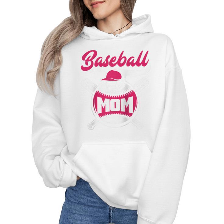 Baseball Mom Raglan Baseball Tee Wmen Hoodie