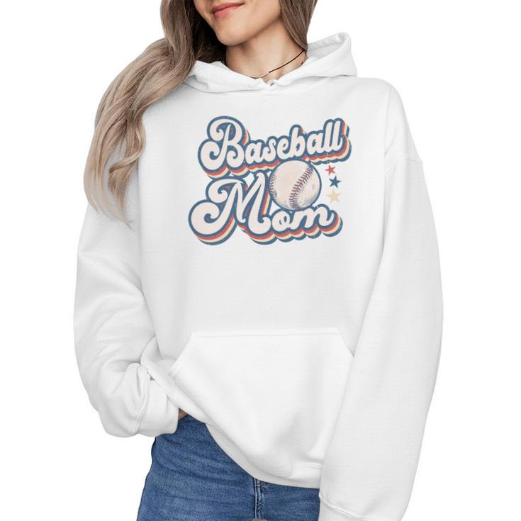 Baseball Mom Squad Wmen Hoodie