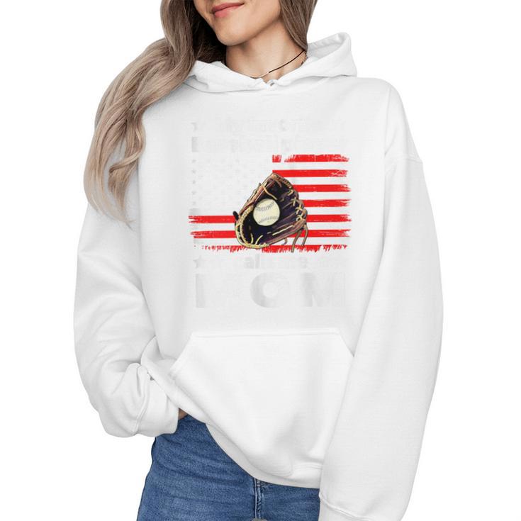 My Baseball Player Calls Me Mom Baseball Mom Wmen Hoodie