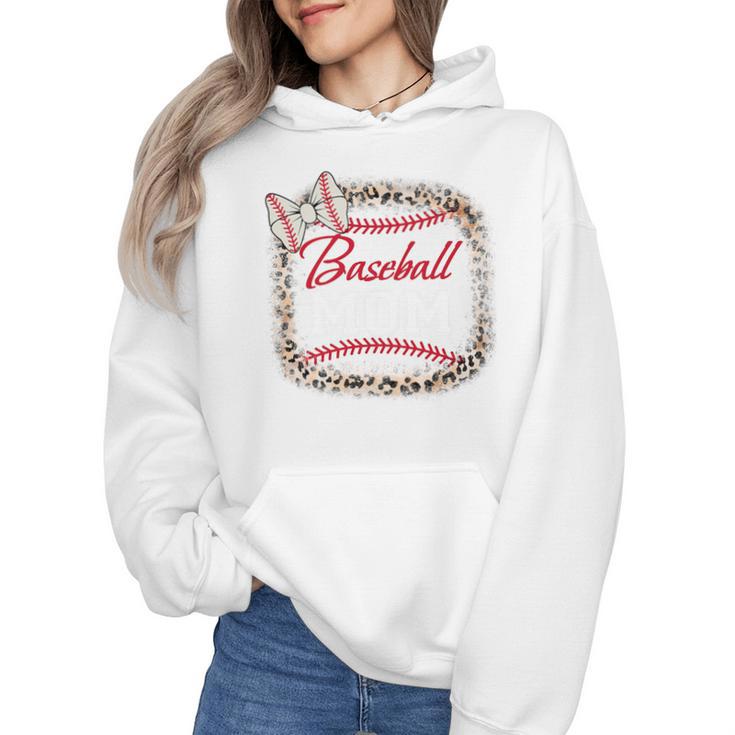 Baseball-Shirt Women Mama Mother Baseball Mom Premium Wmen Hoodie