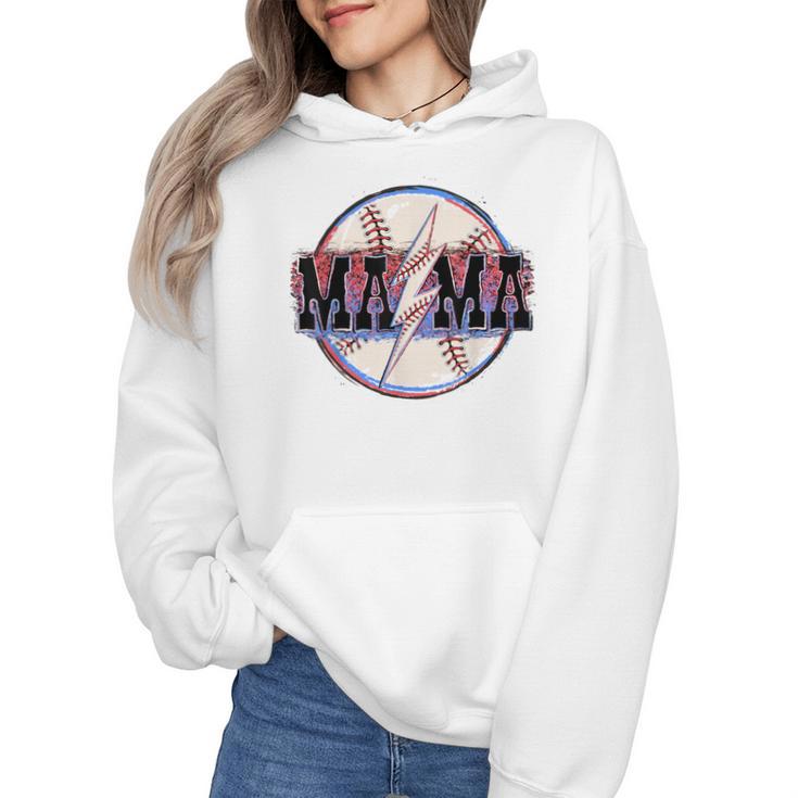 T Ball Mama Baseball Mama Baseball Mom Wmen Hoodie