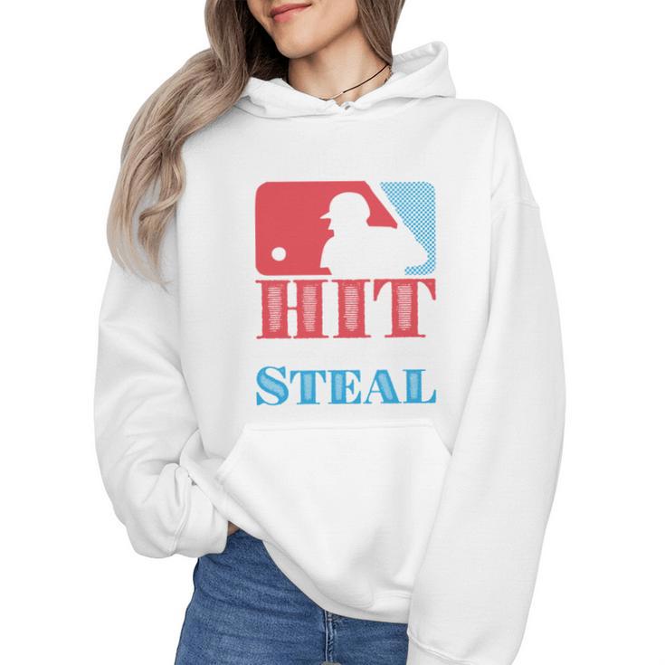 I Teach My Kid Baseball Mom Vintage Coach Baseball Wmen Hoodie