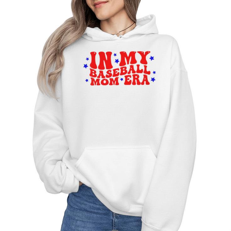 AS Tees Baseball Mom Era Mommy Mama Wmen Hoodie
