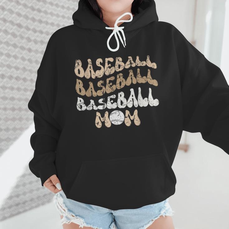 Baseball Mom Distressed Vintage Sports Player Calls Me Mom Wmen Hoodie Baseball Mom Distressed Vintage Sports Player Calls Me Mom Wmen Hoodie