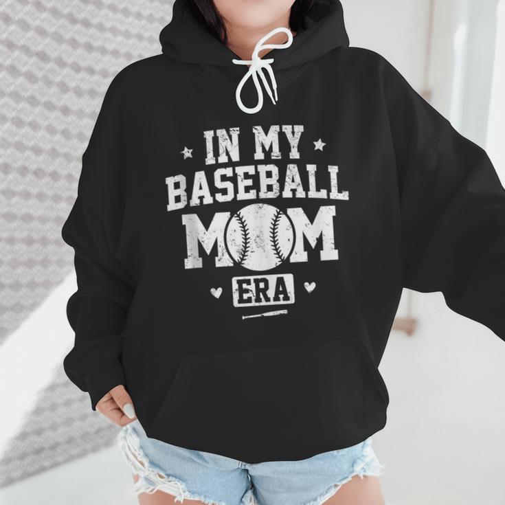 In My Baseball Mom Era Cool Mommy Wmen Hoodie