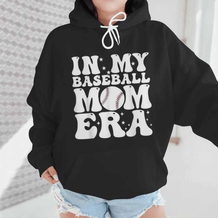 In My Baseball Mom Era Baseball Mama Mother's Day Wmen Hoodie In My Baseball Mom Era Baseball Mama Mother's Day Wmen Hoodie