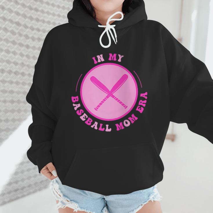 In My Baseball Mom Era Retro Game Day Mom Era 2 Sides Wmen Hoodie In My Baseball Mom Era Retro Game Day Mom Era 2 Sides Wmen Hoodie