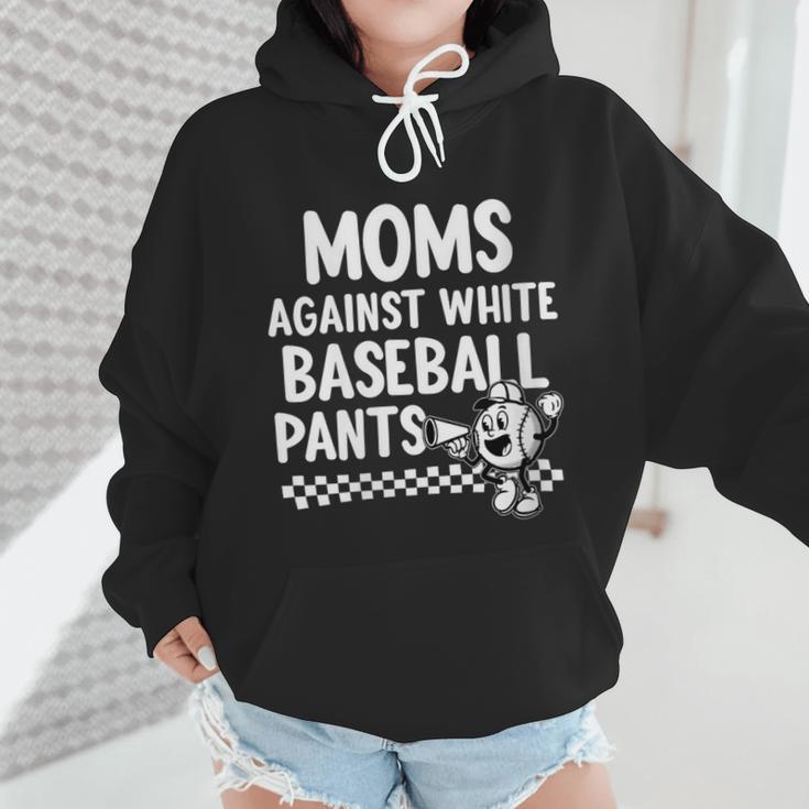 Baseball Mom Game Day Moms Against Pants Wmen Hoodie Baseball Mom Game Day Moms Against Pants Wmen Hoodie