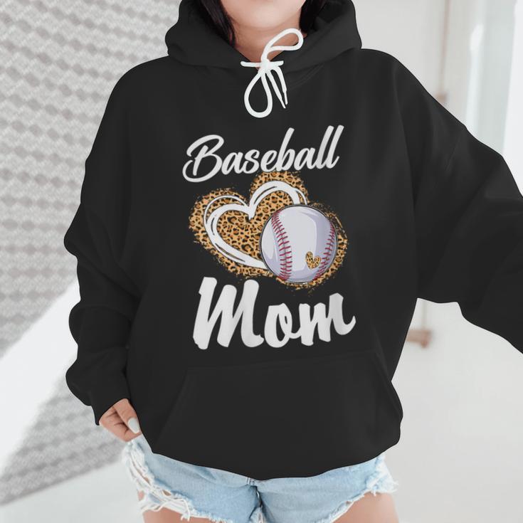 Baseball Mom Grandma Leopard Baseball Lover Fan Wmen Hoodie Baseball Mom Grandma Leopard Baseball Lover Fan Wmen Hoodie