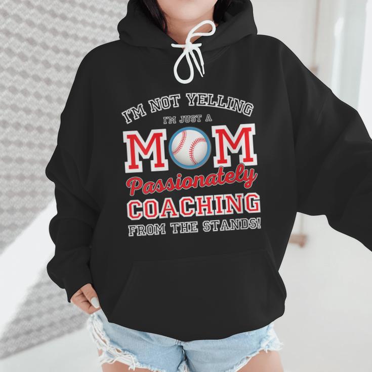 Baseball Mom I'm Not Yelling Support Cheerleading Wmen Hoodie Baseball Mom I'm Not Yelling Support Cheerleading Wmen Hoodie