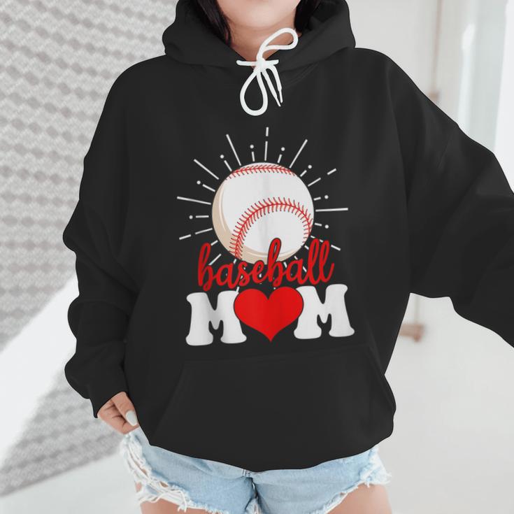 Baseball Mom Mama Mother's Day Sport Lover Wmen Hoodie Baseball Mom Mama Mother's Day Sport Lover Wmen Hoodie