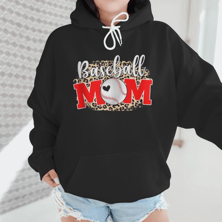 Baseball Mom Mother's Day For Mom Game Day Outfit Wmen Hoodie