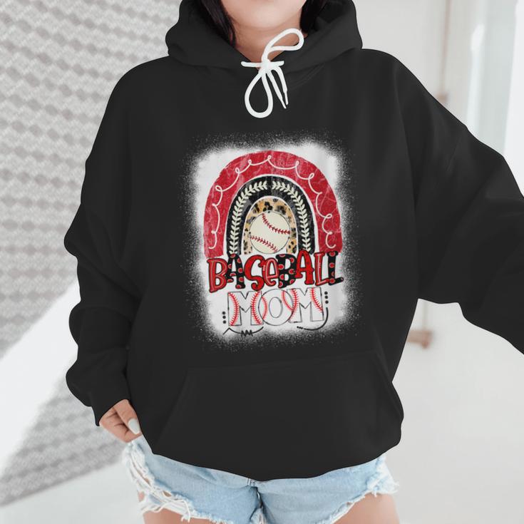 Baseball Mom Rainbow Boho Mommy Wmen Hoodie Baseball Mom Rainbow Boho Mommy Wmen Hoodie